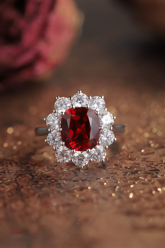 Ballade No.5 | Oval Ruby Ring