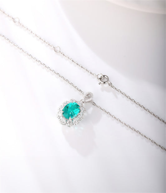 Ballade No.4 | Oval Emerald Necklace